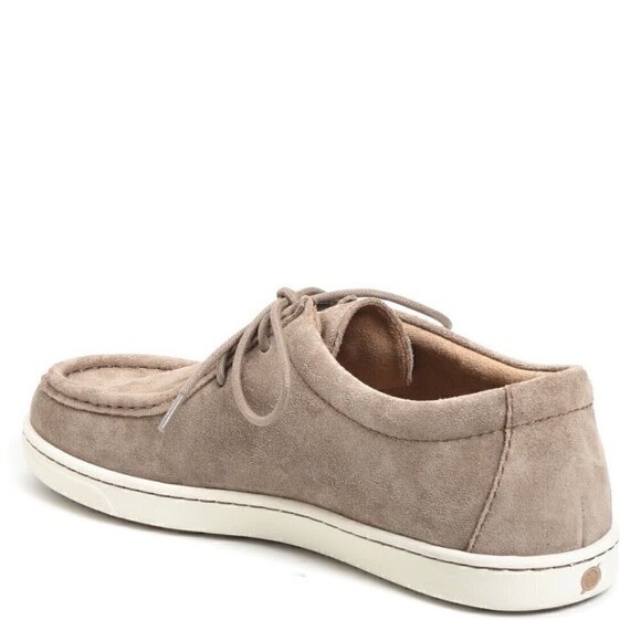 NEW BORN Canning Lace Up Moc Toe Casual Shoes Taupe Suede Leather Men\'s Size 9 main image 5
